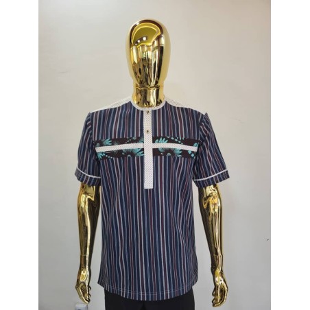 African Men’s Short-Sleeve Shirts – Signature Collection | Atelier D’Assi