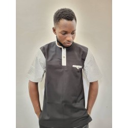 African Men’s Short-Sleeve Shirts – Signature Collection | Atelier D’Assi