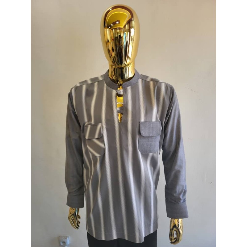 African Men’s Long-Sleeve Shirts – Signature Collection | Atelier D’Assi