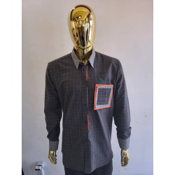 African Men’s Long-Sleeve Shirts – Signature Collection | Atelier D’Assi