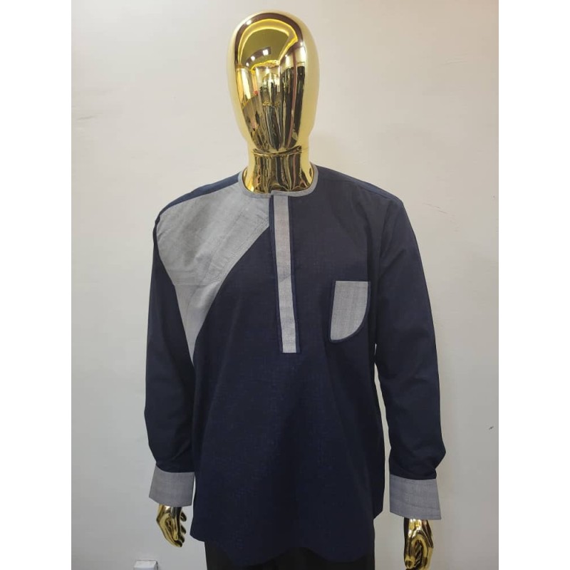 African Men’s Long-Sleeve Shirts – Signature Collection | Atelier D’Assi