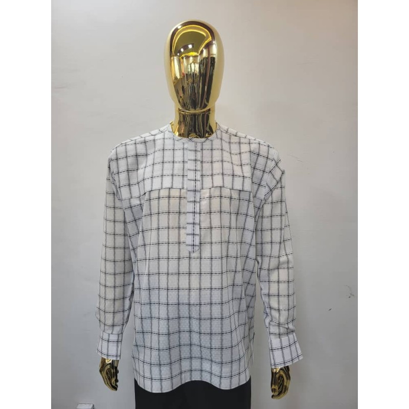 African Men’s Long-Sleeve Shirts – Signature Collection | Atelier D’Assi