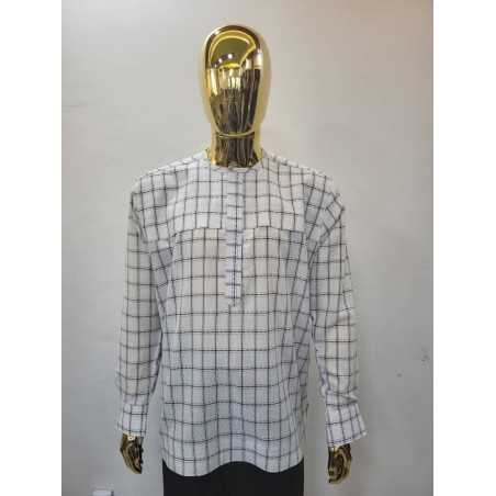 African Men’s Long-Sleeve Shirts – Signature Collection | Atelier D’Assi