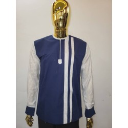 African Men’s Long-Sleeve Shirts – Signature Collection | Atelier D’Assi