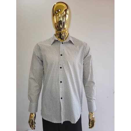 Chemises Africaines Homme Manches Longues – Signature | Atelier D’Assi