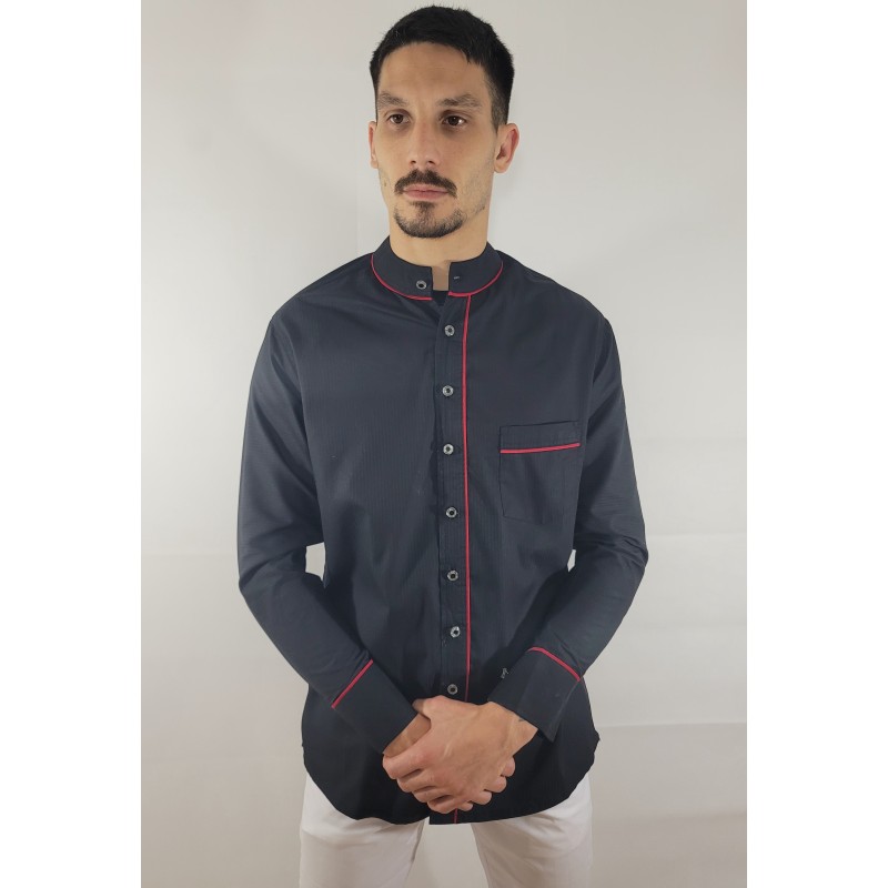 Chemises Africaines Homme Manches Longues – Signature | Atelier D’Assi