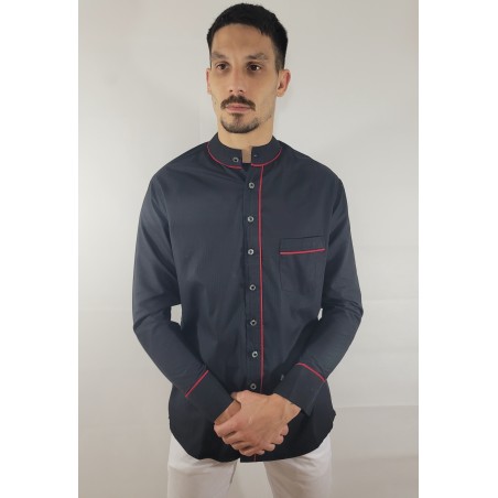 Chemises Africaines Homme Manches Longues – Signature | Atelier D’Assi