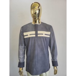 African Men’s Long-Sleeve Shirts – Signature Collection | Atelier D’Assi