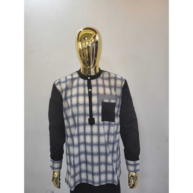 Chemises Africaines Homme Manches Longues – Signature | Atelier D’Assi