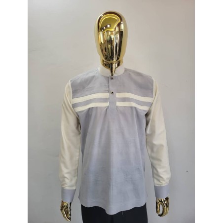 Chemises Africaines Homme Manches Longues – Signature | Atelier D’Assi