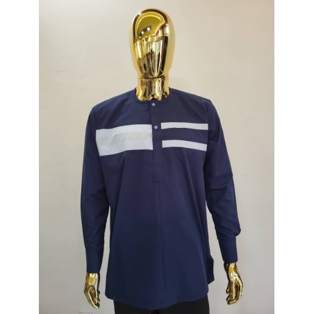 Chemises Africaines Homme Manches Longues – Signature | Atelier D’Assi