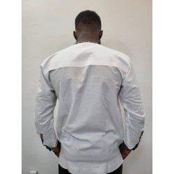 Chemises Africaines Homme Manches Longues – Signature | Atelier D’Assi