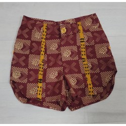 Handcrafted Wax Shorts – African Fashion – L’Atelier D’Assi
