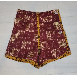 Handcrafted Wax Shorts – African Fashion – L’Atelier D’Assi