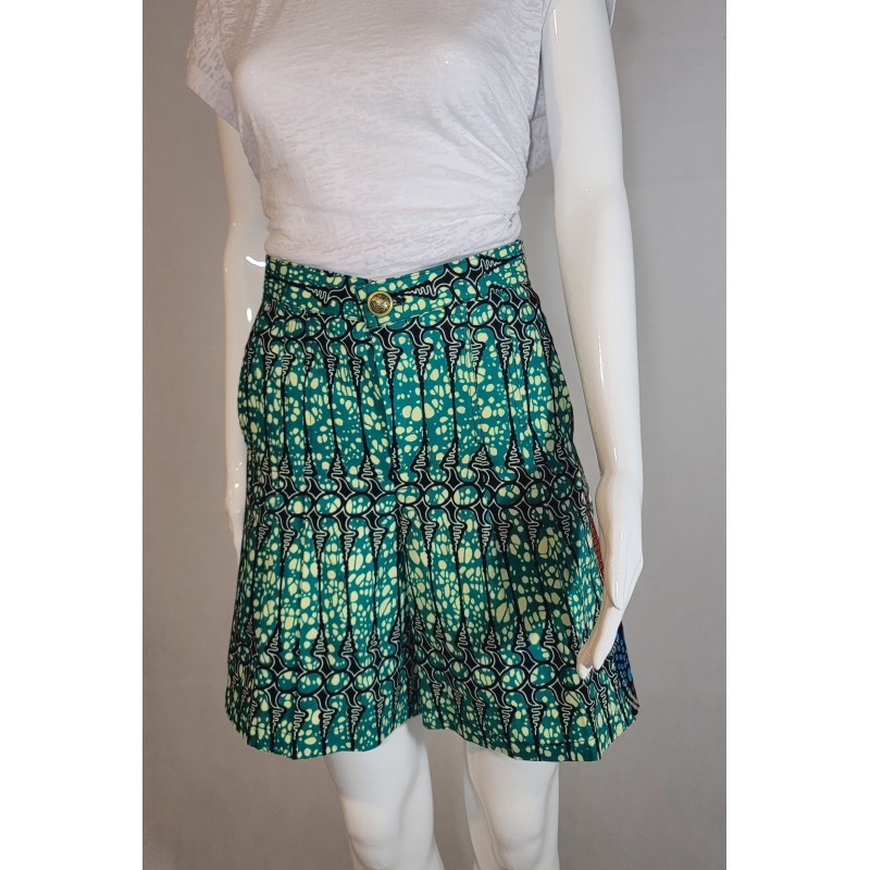 Handcrafted Wax Shorts – African Fashion – L’Atelier D’Assi