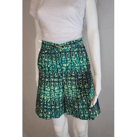 Handcrafted Wax Shorts – African Fashion – L’Atelier D’Assi