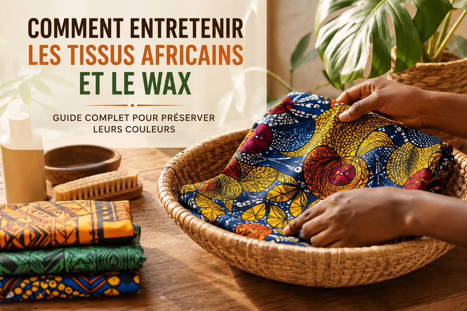 Comment entretenir les tissus africains et le wax | L'Atelier D'Assi